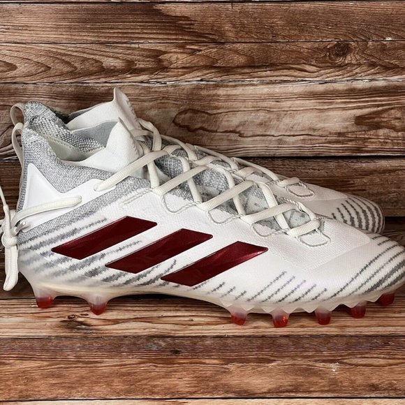 Adidas Freak Ultra Primeknit Football Cleats FX1297 White/Red Men’s Sizes NEW main image 4